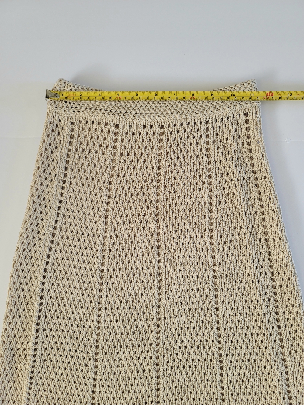 Aritzia Wilfred Evie Crochet Midi Skirt, Birch (Eccru), XXS, Festival Boho Beach - Picture 7 of 8